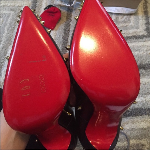 Brand NEW Christian Louboutin gegraspike heels - Picture 6 of 6